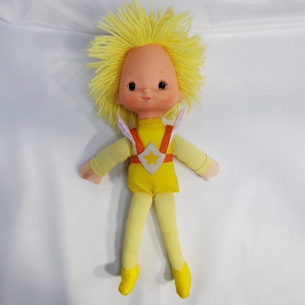 Rainbow Brite Canary Yellow Doll 12" Plush Stuffed Toy Vintage 1983 Hallmark